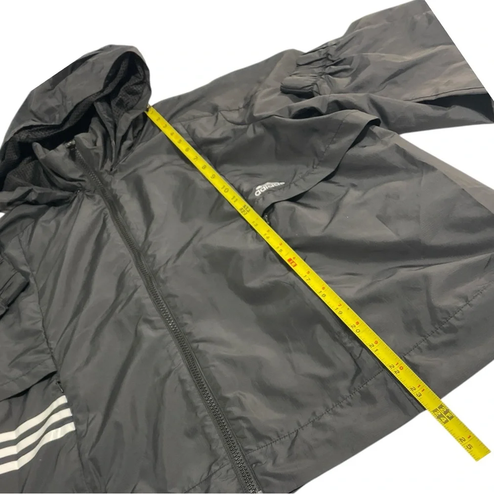 Adidas Charcoal‎ Hooded Jacket